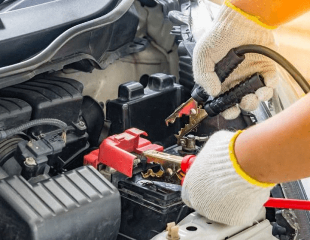 Towing service jump start